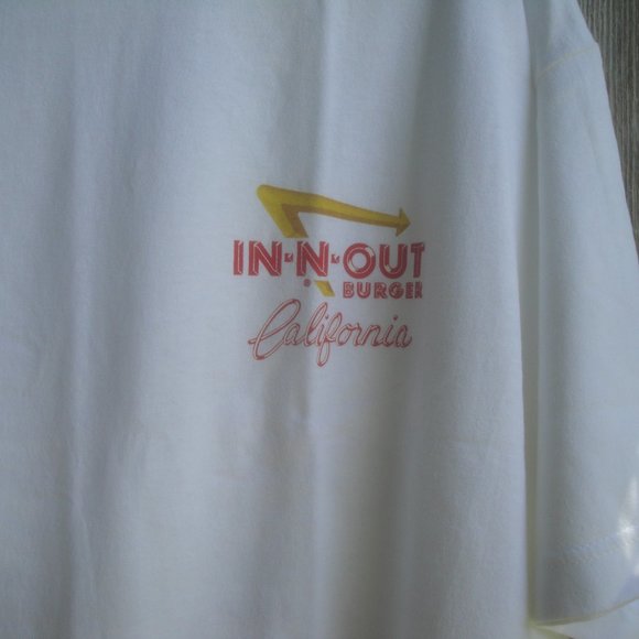 In-N-Out Burger Tee California Graphic Cotton T-shirt XL - Picture 3 of 5